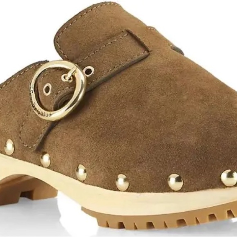 See by Chloe khaki clogs